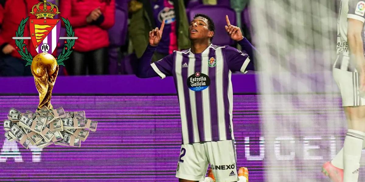 Valladolid adquirirá una fortuna gracias a Gonzalo Plata.