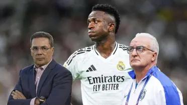 Vanderlei Luxemburgo - Vinicius Jr. - Dorival Junior (Foto: Real Madrid)