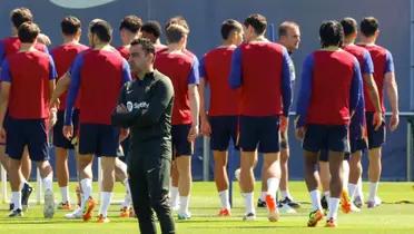 Varios de los jugadores del Barcelona han tenido regaños contra Xavi. (Foto: EFE)