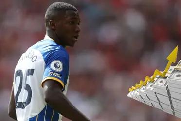 Varios equipos de La Liga estaría interesados en Moises Caicedo, delantero ecuatoriano del Brighton, y aunque no podrían pagarle tanto como en la Premier League podrían ofrecerle minutos de juego de cara al Mundial de Qatar.