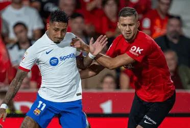 ¡Vaya gran remate de Raphinha para poner el 1 a 1 cuando se moría el primer tiempo! Las cosas están como al inicio