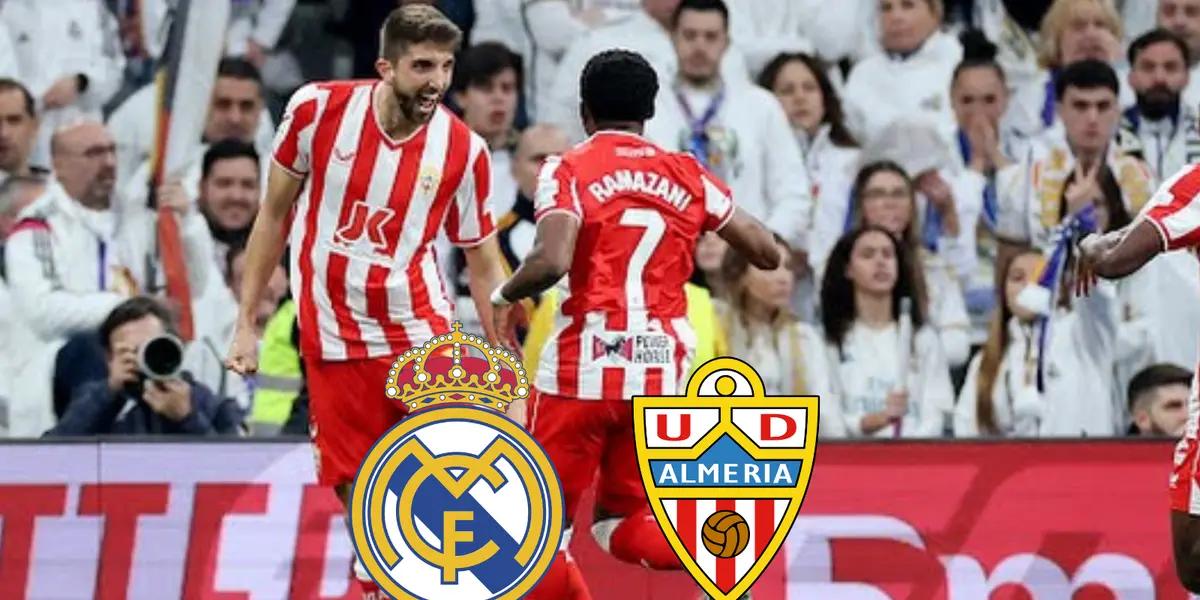 (VIDEO) Almería da el golpe, golazo para el 0-2 ante el Real Madrid