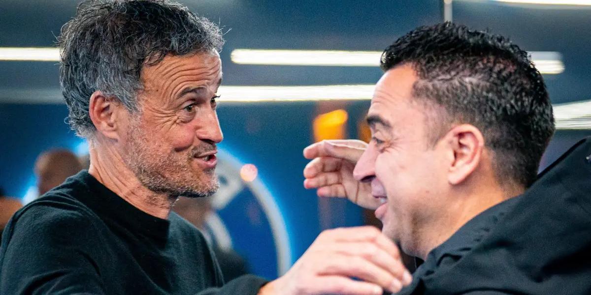 (VIDEO) Aunque el Barça ganó de visita a PSG, el ninguneo de Luis Enrique a Xavi