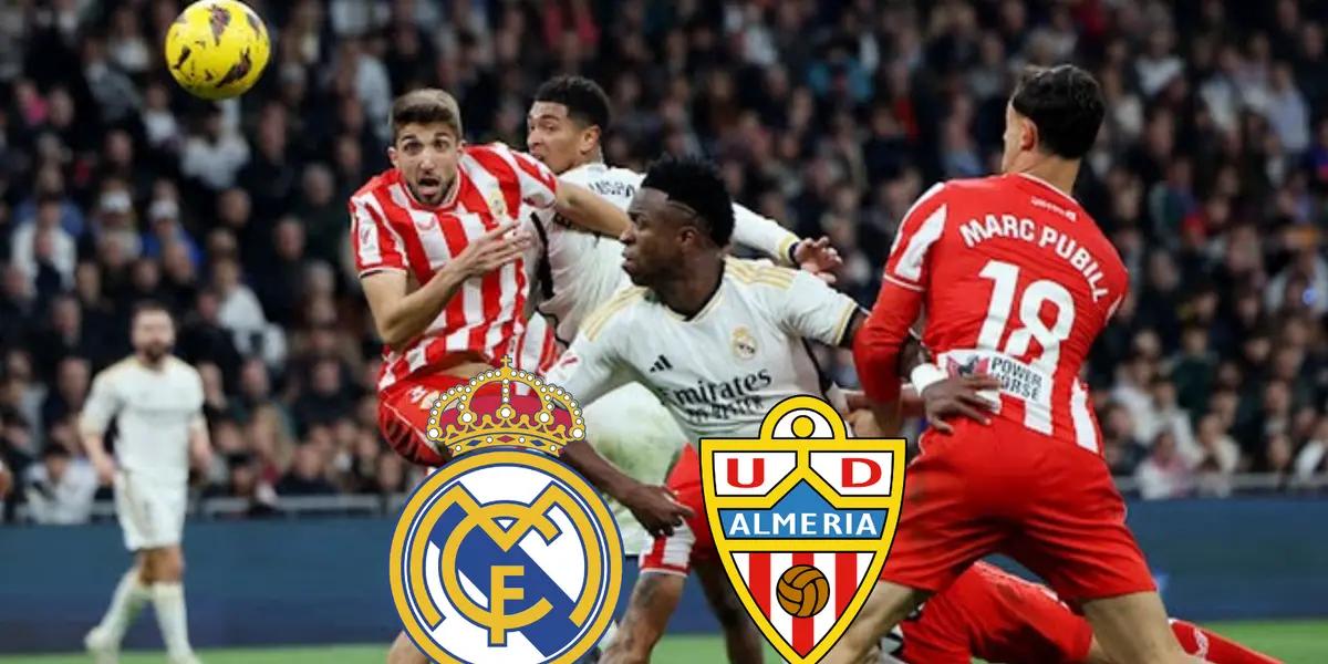 (VIDEO) Cae el empate para el Madrid, el VAR interviene en el 2 a 2 ante Almería