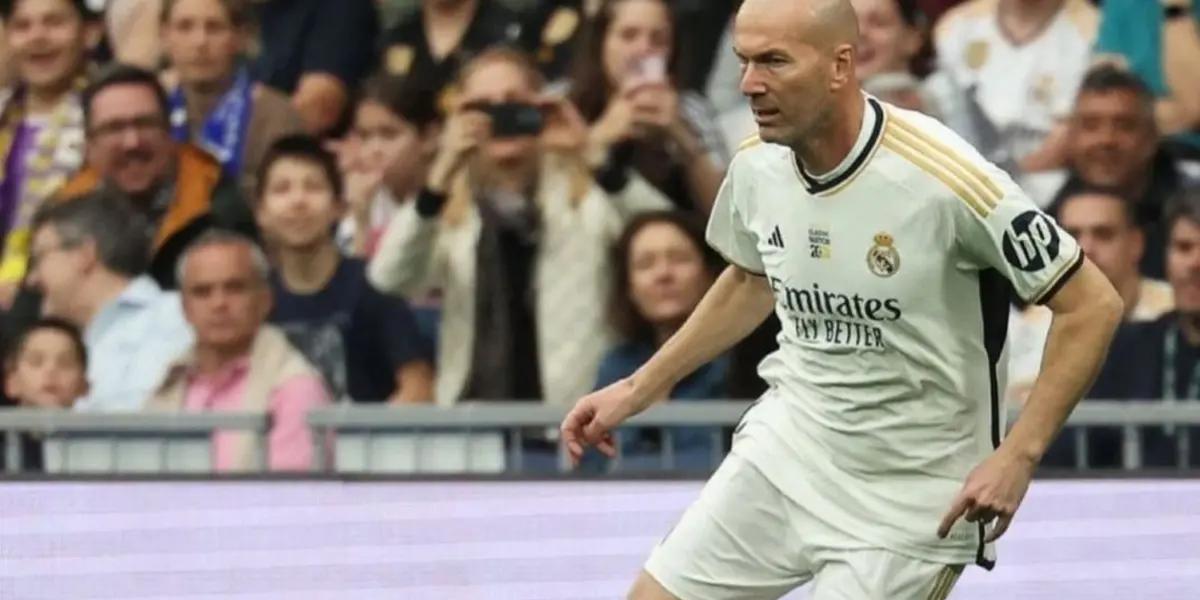 (VIDEO) Con 51 años, Zidane levantó a todo el Bernabéu con estas jugadas mágicas