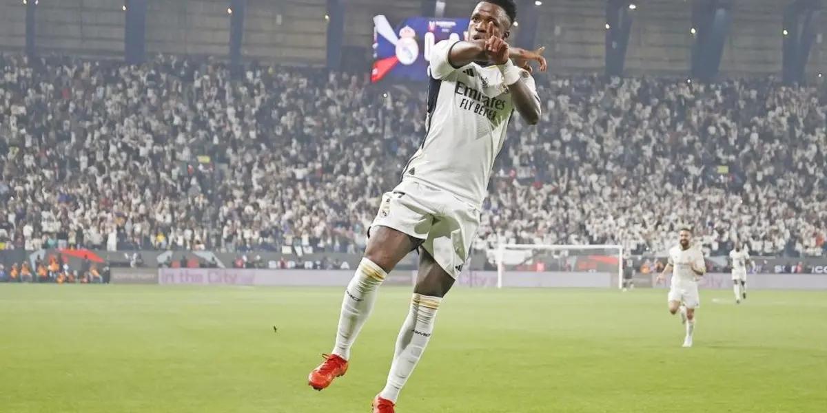 (VIDEO) Con Vinicus on fire, Real Madrid se pone 2 a 0 ante Barça en Supercopa