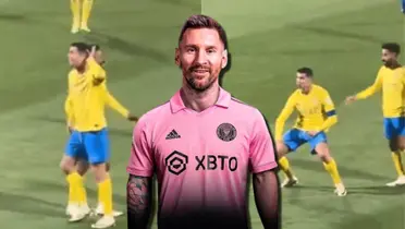 (VIDEO) CR7 reaccionó con gestos obscenos y esto hizo Messi cuando lo molestaron
