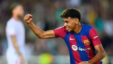 (VIDEO) El golazo a lo Messi de Lamine Yamal al Mallorca que puso calma en Barça