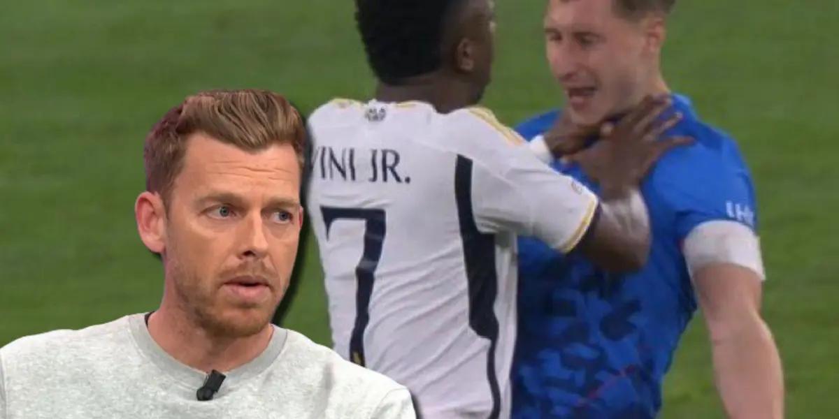 (VIDEO) Estalló Jota Jordi, la reacción cuando no expulsaron a Vini ante Leipzig