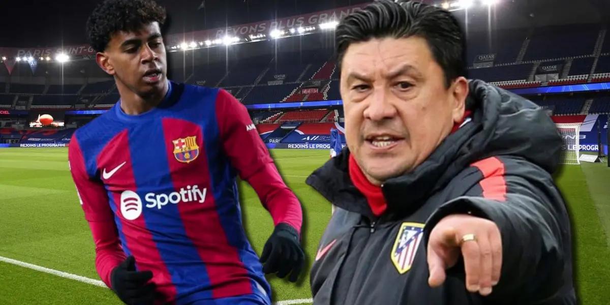 (VIDEO) La broma de mal gusto que Mono Burgos hizo al ver a Lamine Yamal en Barça