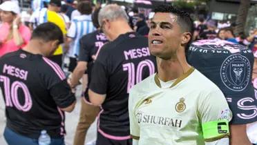 (VIDEO) Los hinchas de Messi se burlaron de CR7 por hacer esta jugada en Al-Nassr