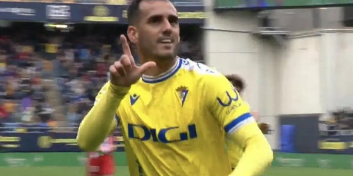 (Video) No pasaba nada en el partido, pero apareció Juanmi para adelantar a Cadiz ante Atleti