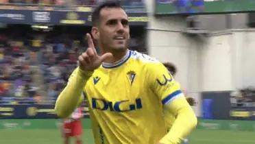 (Video) No pasaba nada en el partido, pero apareció Juanmi para adelantar a Cadiz ante Atleti