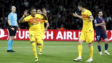 (VIDEO) Para bajarle los humos a Demelé, Barça empató al PSG gracias a Raphinha