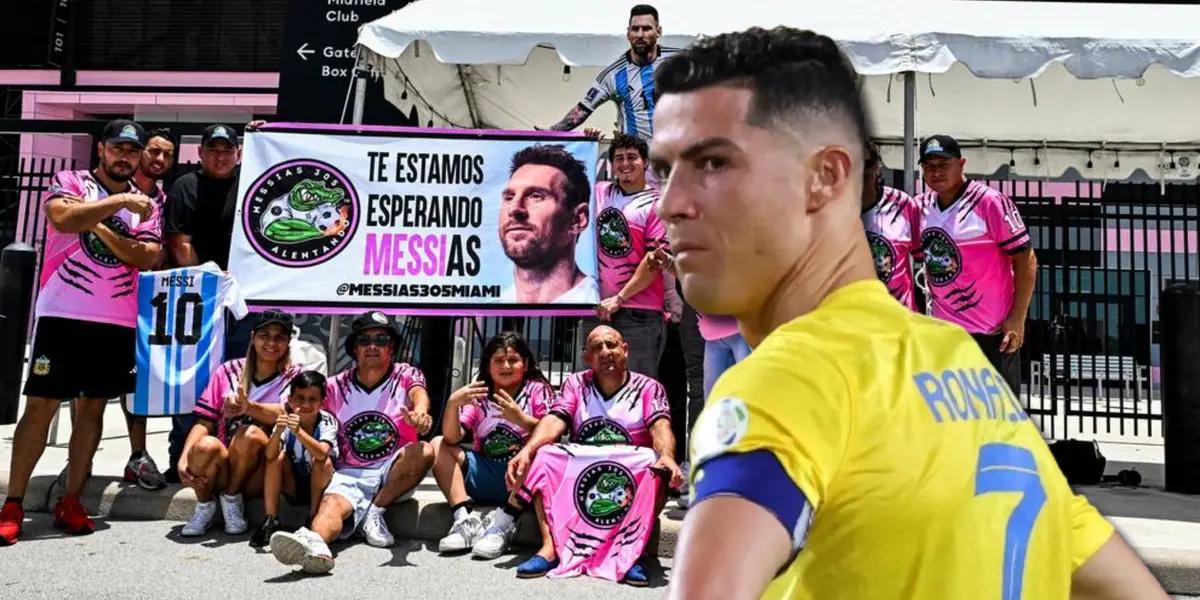 (VIDEO) Por esta falla ante Al Ain, los fanáticos de Messi se burlaron de CR7