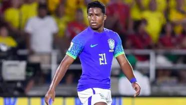 (VIDEO) Rodrygo se la dio a Florentino, esto hizo Endrick con su camiseta tras Brasil-España