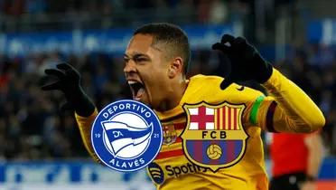 (VIDEO) Segundo al hilo, ruge Vitor Roque y celebra el Barça el 3 a 1 vs Alavés