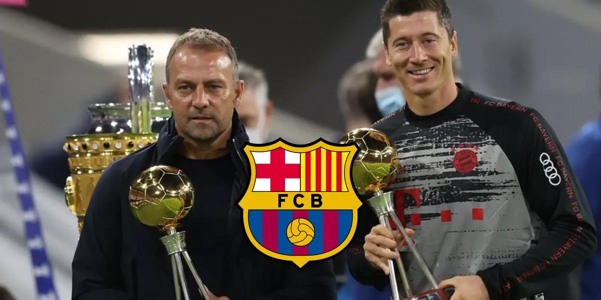 (VIDEO) Suena Flick para Barça y así respondió Lewandowski para derrotar a Celta