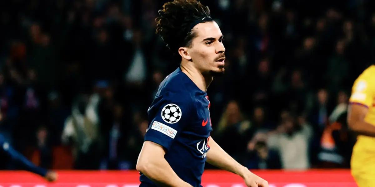 (VIDEO) Vitinha lo dio vuelta, PSG ya gana al Barça y así lo festejó Luis Enrique