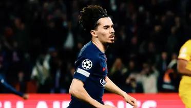 (VIDEO) Vitinha lo dio vuelta, PSG ya gana al Barça y así lo festejó Luis Enrique