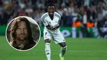 Viggo Mortensen - Vinicius Jr. (Foto: Real Madrid)