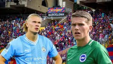 Viktor Gyokeres - Erling Haaland (Foto: FC Barcelona)