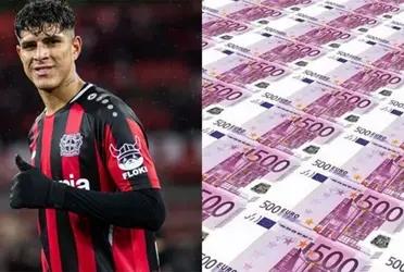 Villareal y Sevilla estarían interesados en contratar a Piero Hincapié, el Bayern Leverkusen para dejar ir a su figura pediría al menos 40 millones.