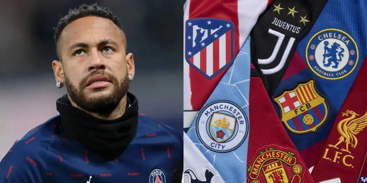 Vinculan a Neymar Jr. con este histórico de Europa
