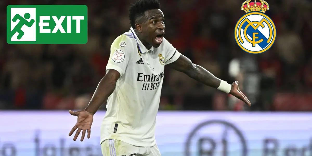 Vinicius dejó a todos perplejos anunciando su fecha de salida del Real Madrid