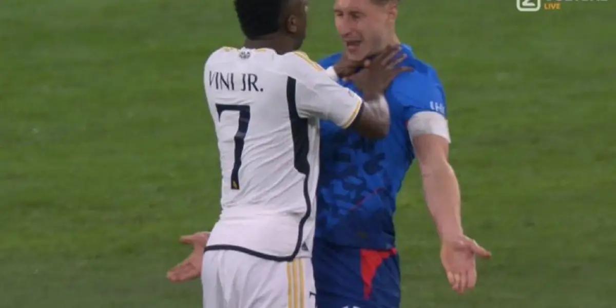 Vinicius es el mimado de la UEFA, no lo expulsaron y dieron esta excusa