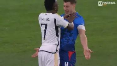 Vinicius es el mimado de la UEFA, no lo expulsaron y dieron esta excusa