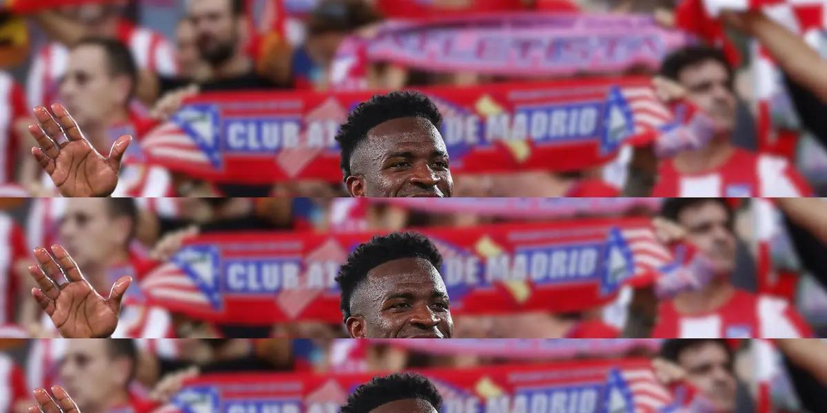 Vinicius está en condiciones de retornar en Real Madrid justamente en Atlético de Madrid un rival que para él es especial