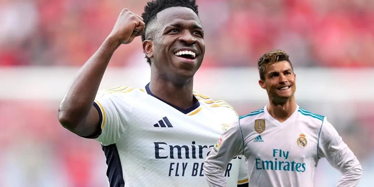 Vinicius Jr. - Cristiano Ronaldo (Foto: Real Madrid)
