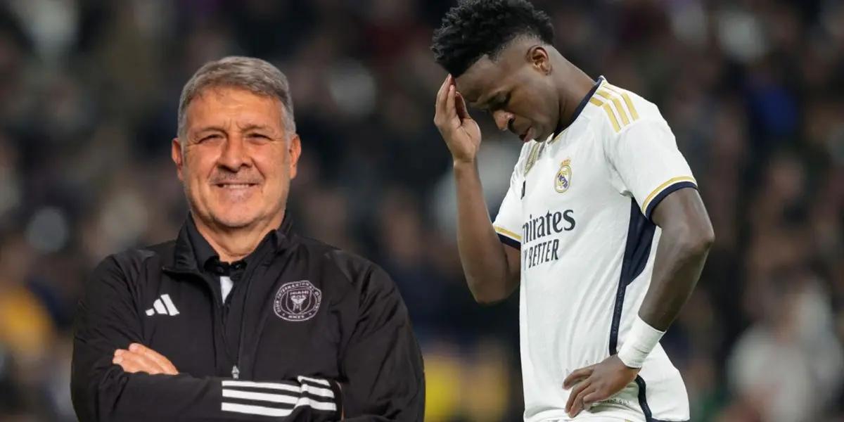 Vinicius Jr. - Gerardo Martino (Foto: Real Madrid)