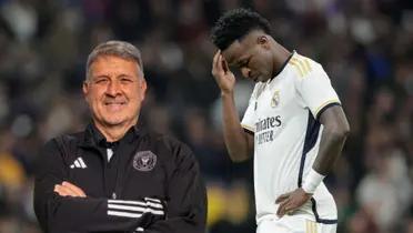 Vinicius Jr. - Gerardo Martino (Foto: Real Madrid)