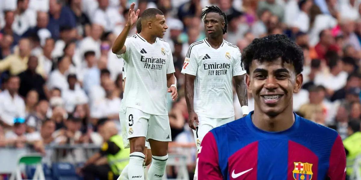 Vinicius Jr. - Kylian Mbappé - Lamine Yamal (Foto: LaLiga)