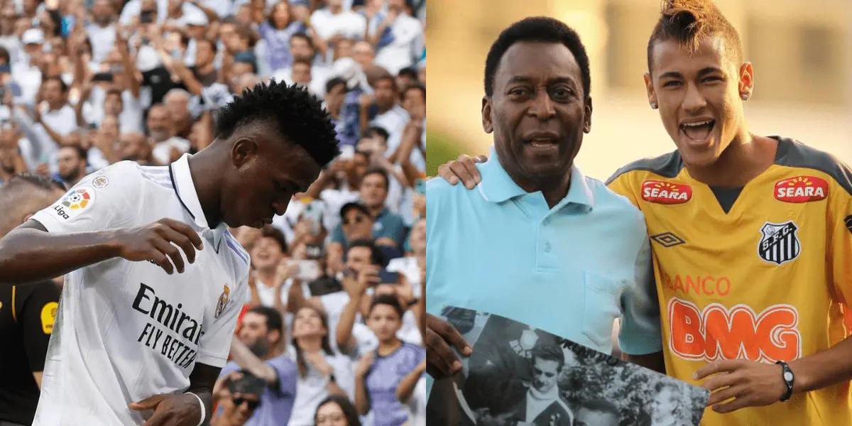 Vinicius Jr. recibió críticas repudiables por sus festejos.