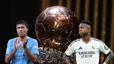Vinicius Jr - Rodri (Foto: Balón de Oro)