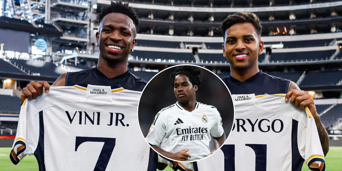 Vinicius Jr. - Rodrygo - Endrick (Foto: Real Madrid)
