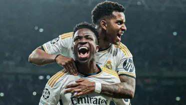 Vinicius Jr. y el Real Madrid, una historia de goles y compañerismo. Foto: X