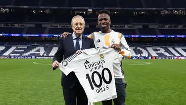 Vinicius Junior alcanzó frente al Salzburgo los 100 goles con la camiseta del Real Madrid, aquí un resumen de todos ellos