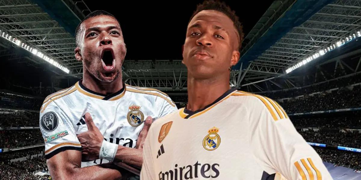 Vinicius Junior no estaría de acuerdo con la llegada de Kylian Mbappé al Real Madrid, por una poderosa razón
