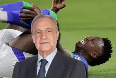 Vinicius Junior no podrá jugar con el Real Madrid hasta el 2024, ya que sufrió una lesión con la Selección de Brasil