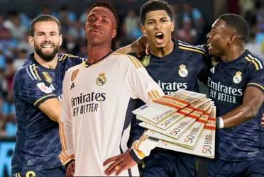 Vinicius Junior renovó con el Real Madrid pero no se convirtió en el mejor pagado del plantel
