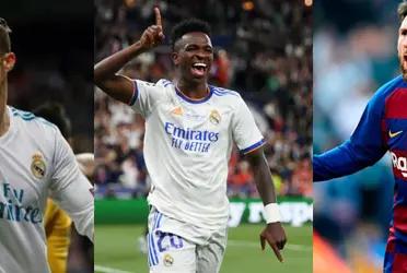 Vinicius Junior se ha sumado al selecto grupo de jugadores que ganaron la UEFA Champions League y han convertido o asistido en cada ronda del torneo. En esa lista están nada más y nada menos que Cristiano Ronaldo y Lionel Messi.