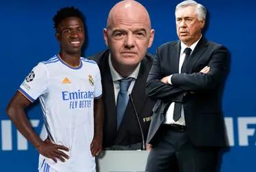 Vinicius Junior se lesionó por el resto de la temporada, lo que terminó siendo una pésima noticia para el Real Madrid y Ancelotti