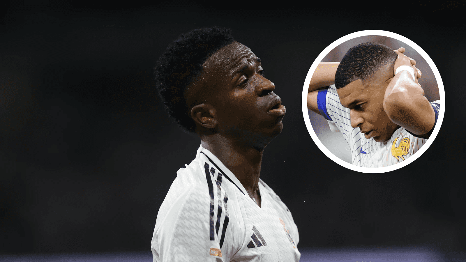 Vinícius Junior y Kylian Mbappé Foto: SER y Marca