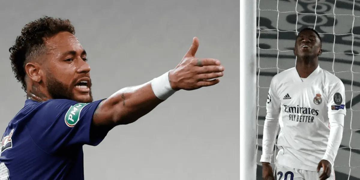 Vinicius recibió una lección muy importante de Neymar Jr.