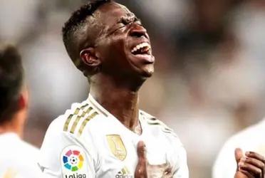Vinicius sufrió un hecho horrible y ante la floja reacción de La Liga podría dar la noticia del mercado