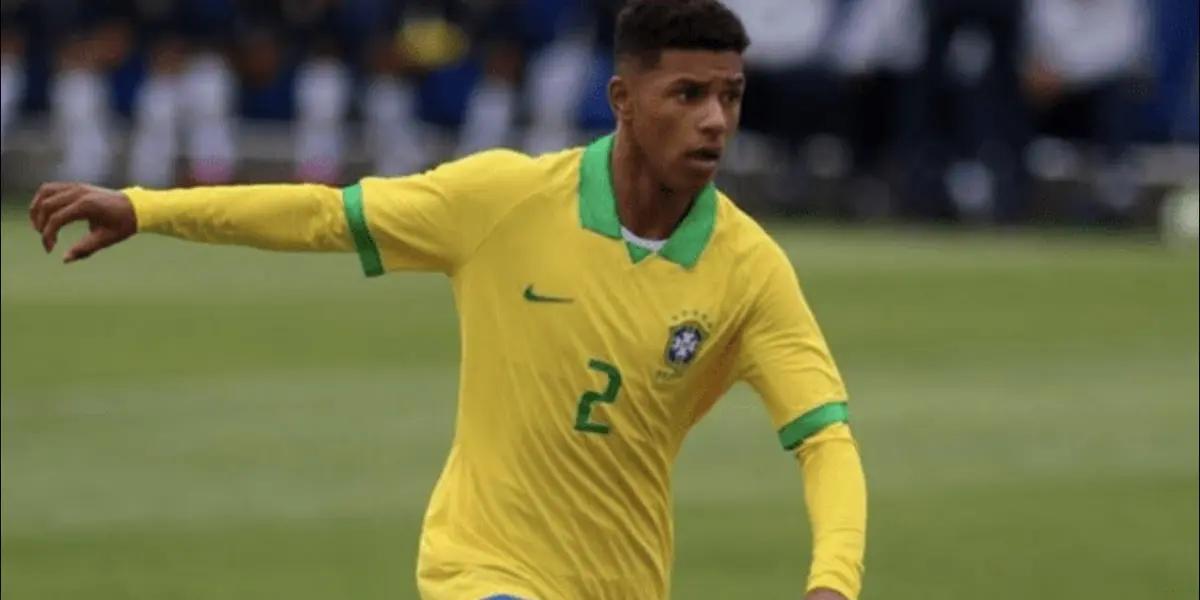 Vinicius Tobias, el futbolista por el que colchoneros y merengues pelearían por intentar conseguir gratis el próximo mercado de verano.